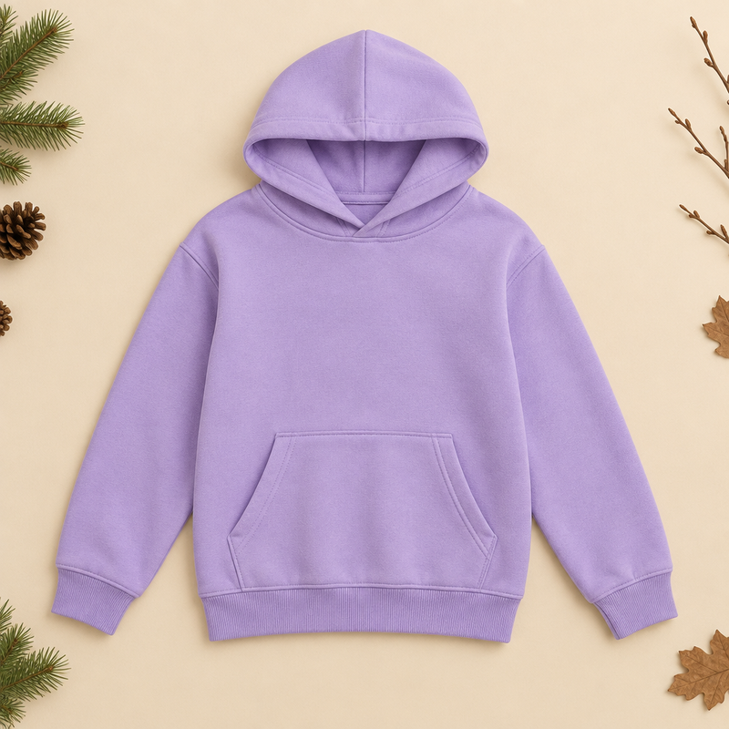 Girls lavender hoodie