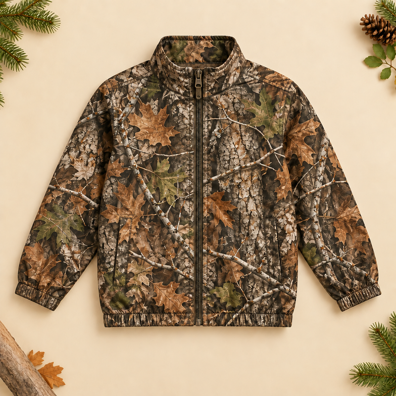 Girls hunting camo jacket