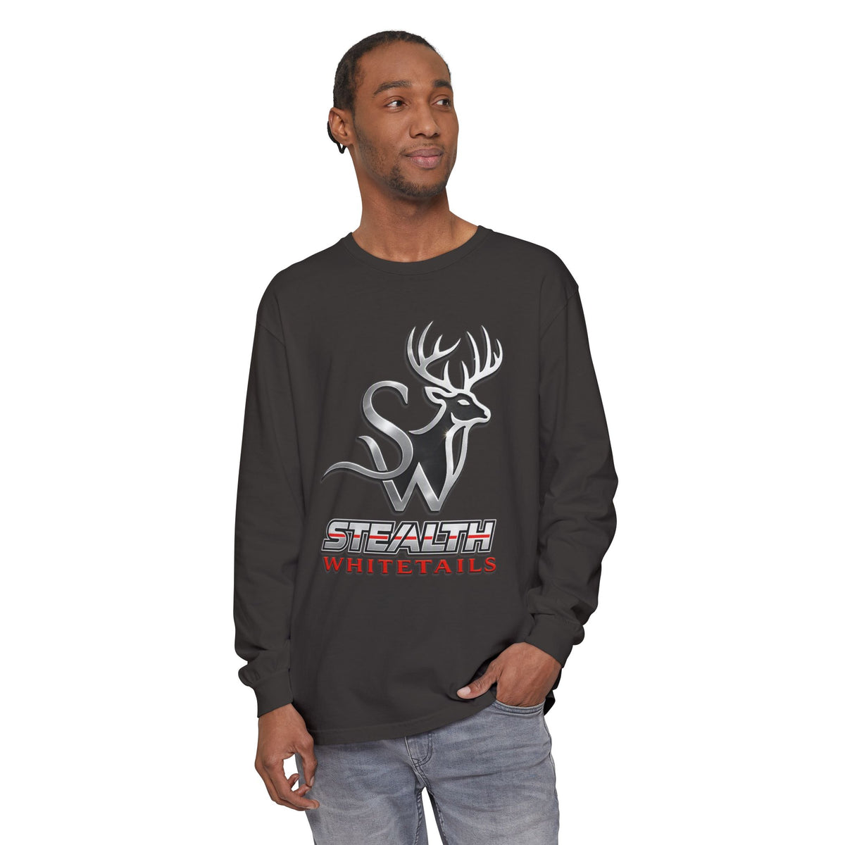 Unisex Garment-dyed Long Sleeve T-Shirt