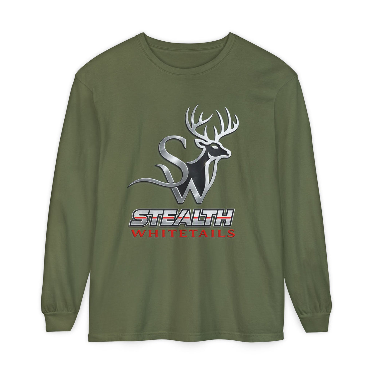 Unisex Garment-dyed Long Sleeve T-Shirt