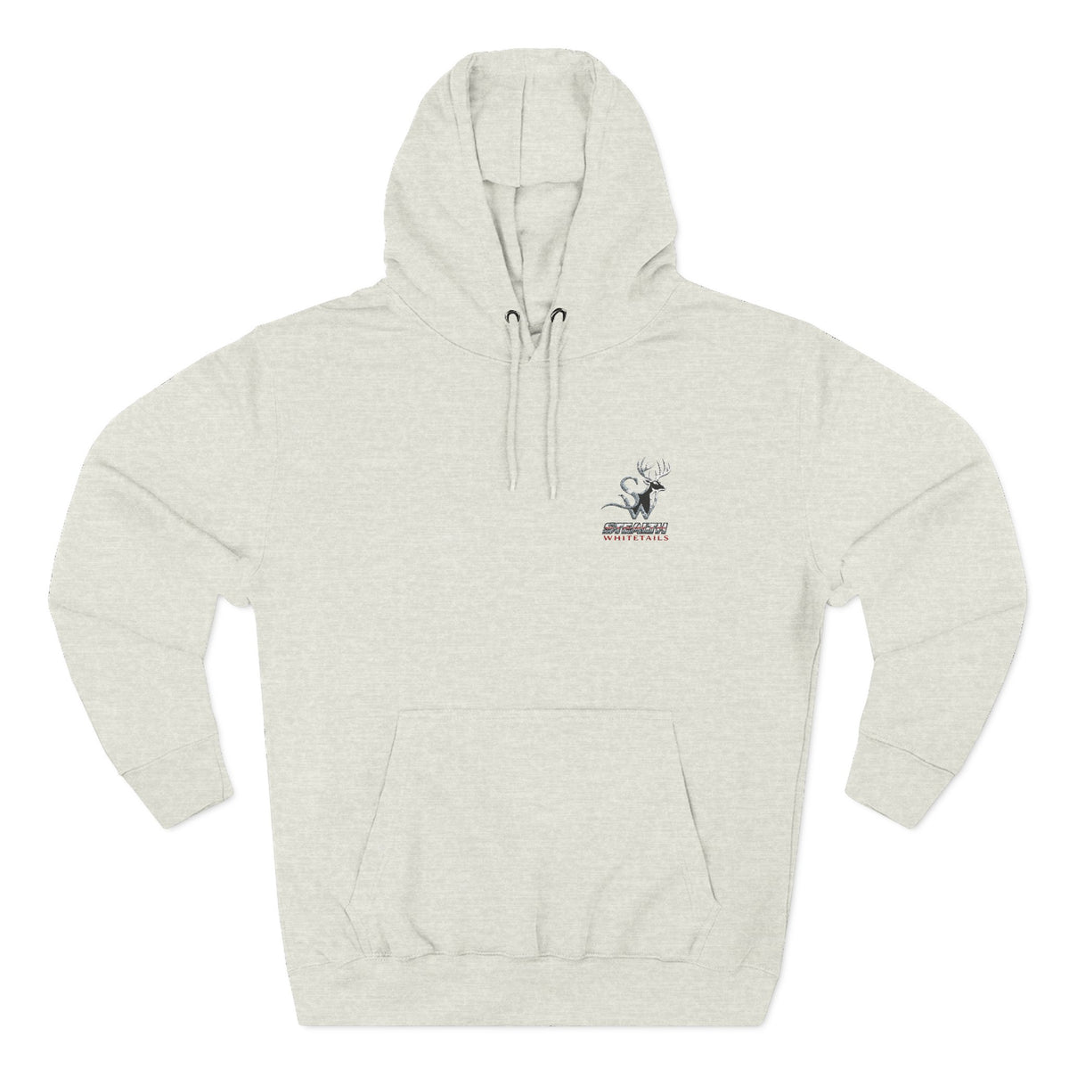 Three-Panel Fleece Hoodie