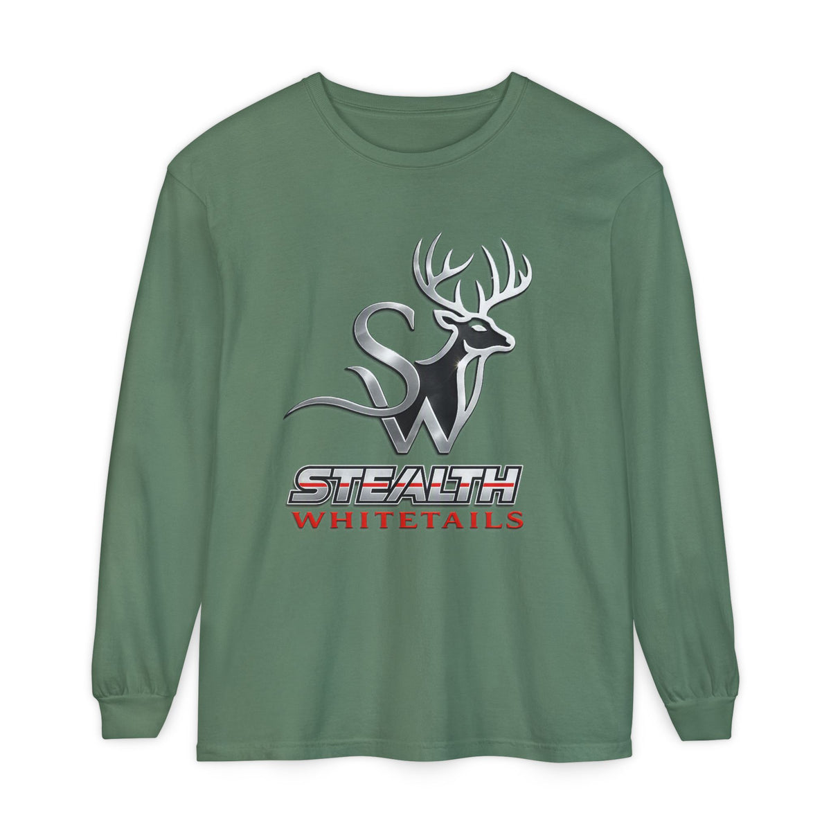 Unisex Garment-dyed Long Sleeve T-Shirt