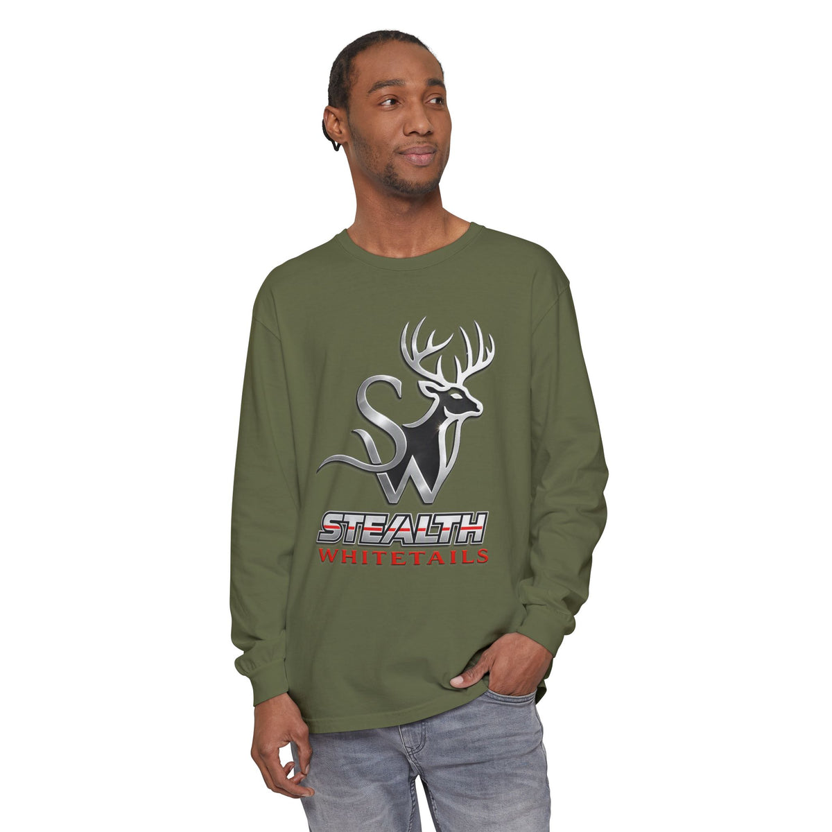 Unisex Garment-dyed Long Sleeve T-Shirt