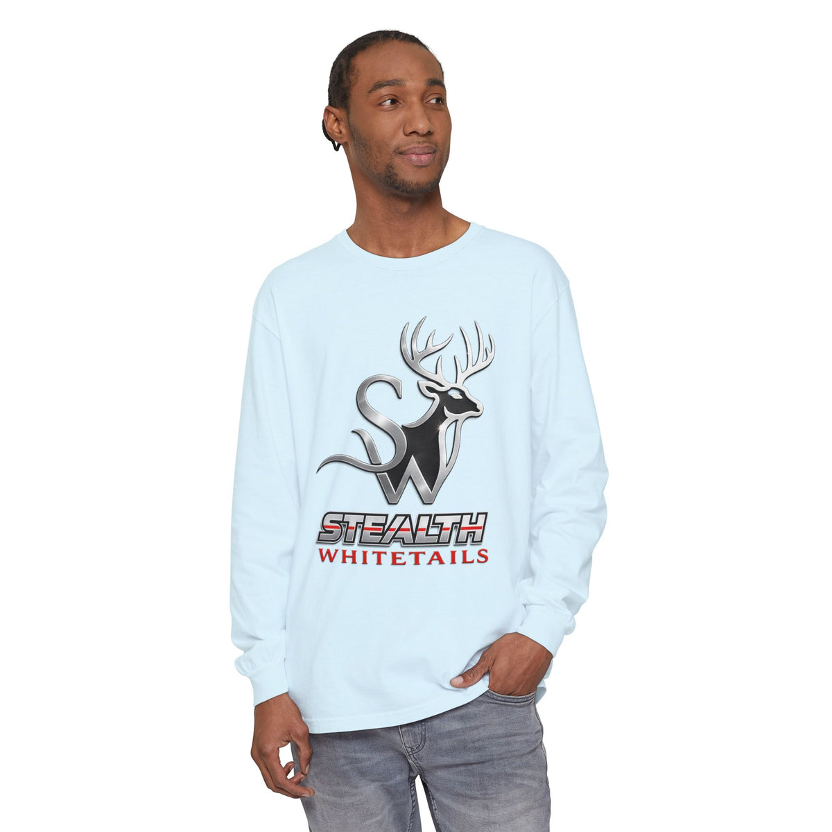 Unisex Garment-dyed Long Sleeve T-Shirt