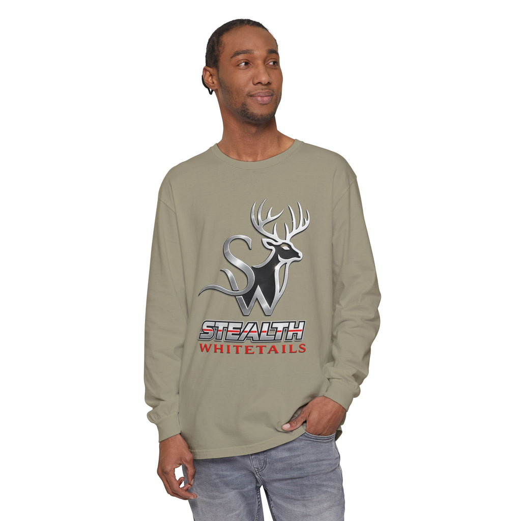 Unisex Garment-dyed Long Sleeve T-Shirt