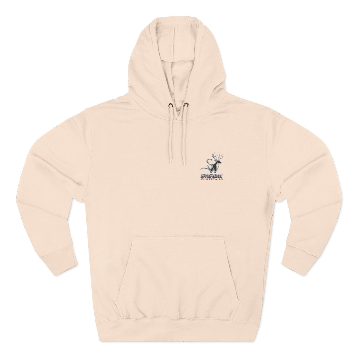 Three-Panel Fleece Hoodie