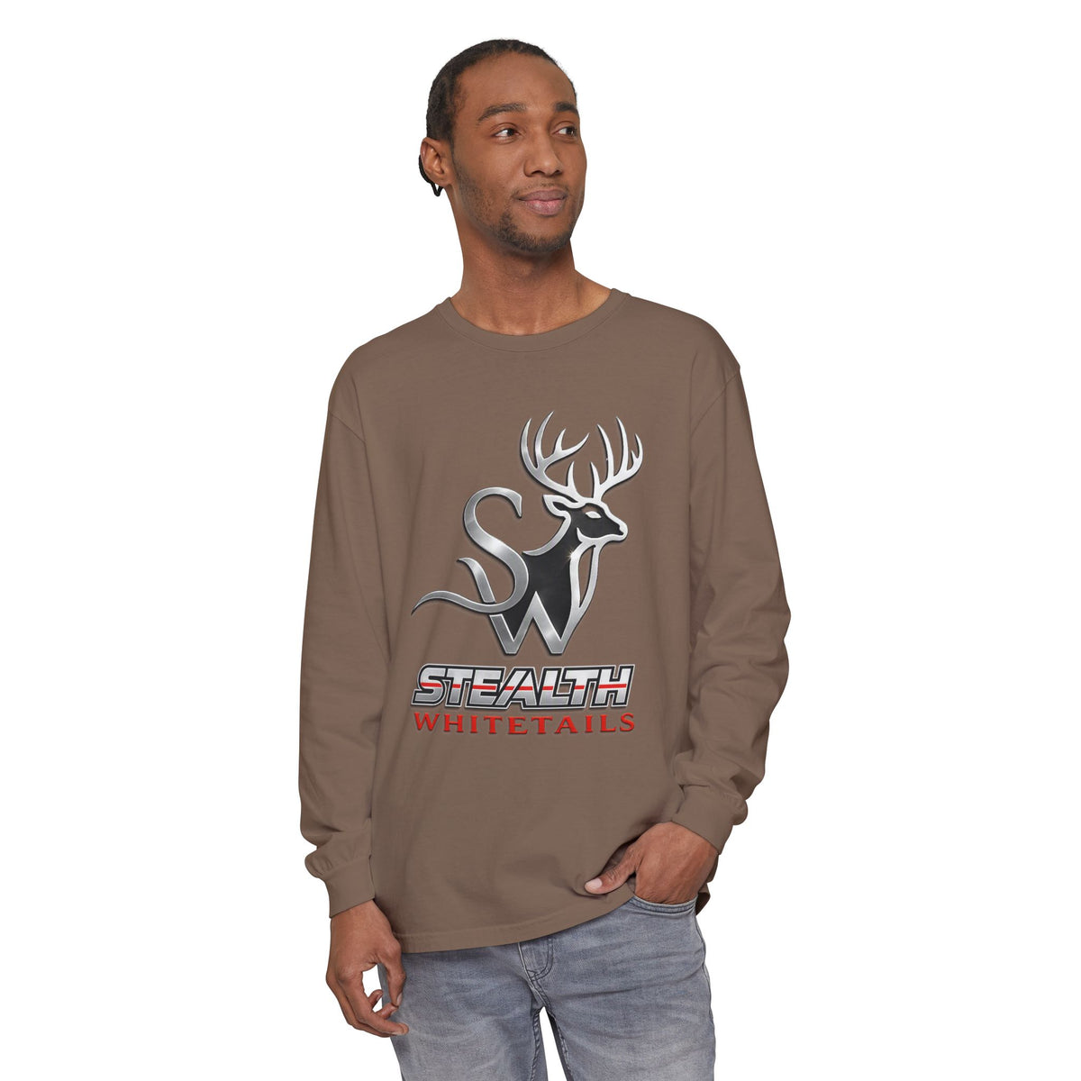 Unisex Garment-dyed Long Sleeve T-Shirt