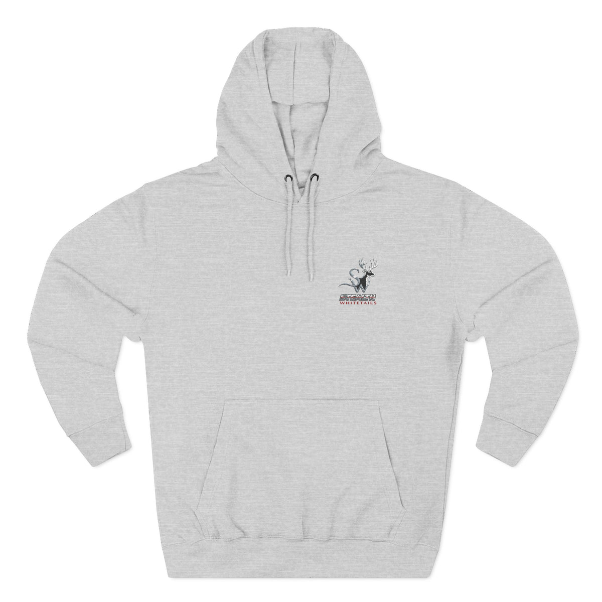 Three-Panel Fleece Hoodie