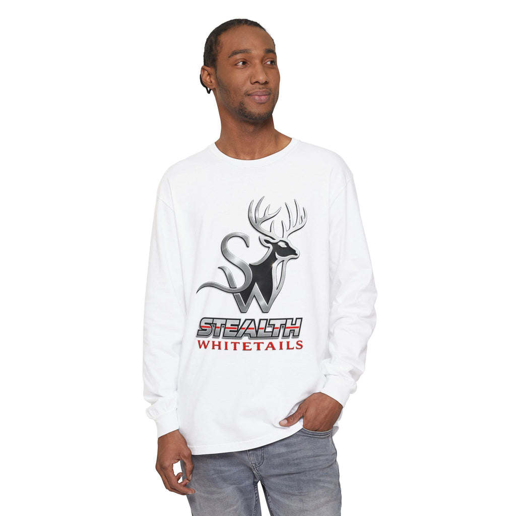 Unisex Garment-dyed Long Sleeve T-Shirt
