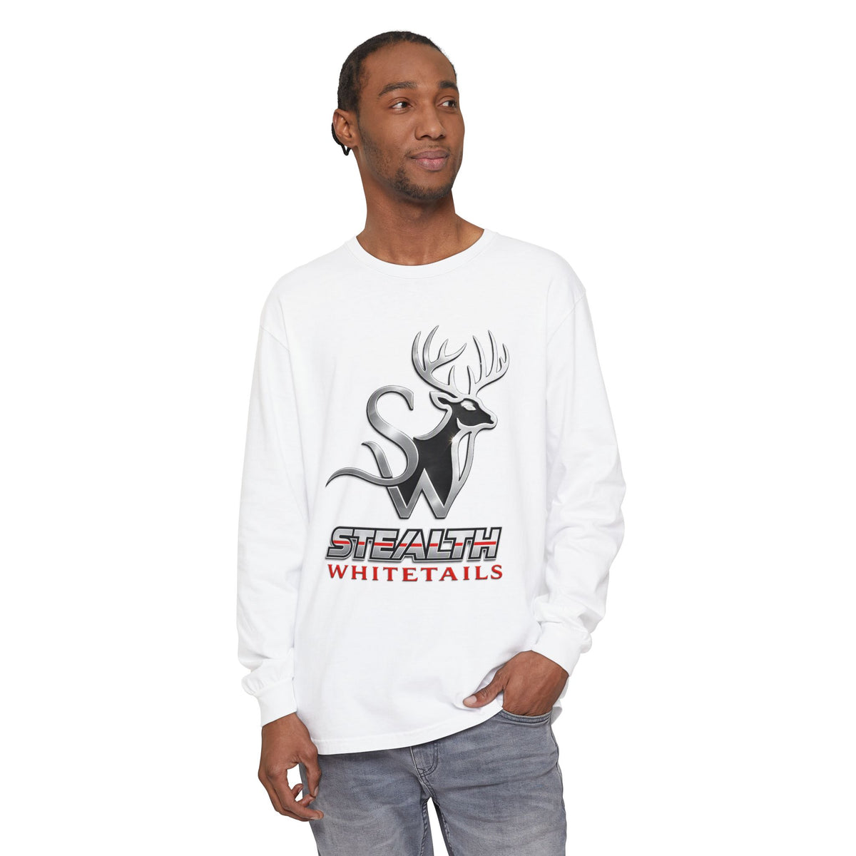 Unisex Garment-dyed Long Sleeve T-Shirt