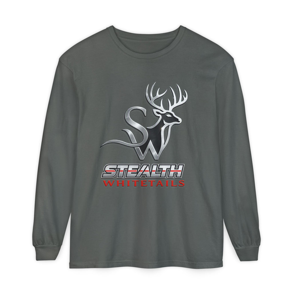 Unisex Garment-dyed Long Sleeve T-Shirt