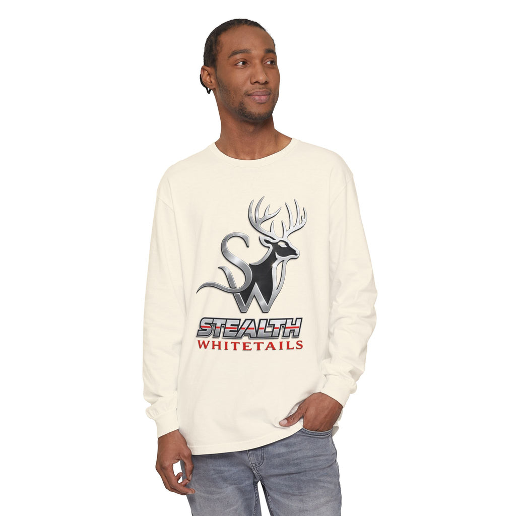 Unisex Garment-dyed Long Sleeve T-Shirt