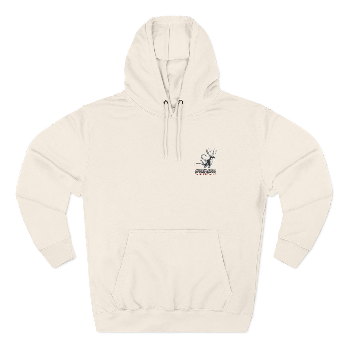 Three-Panel Fleece Hoodie